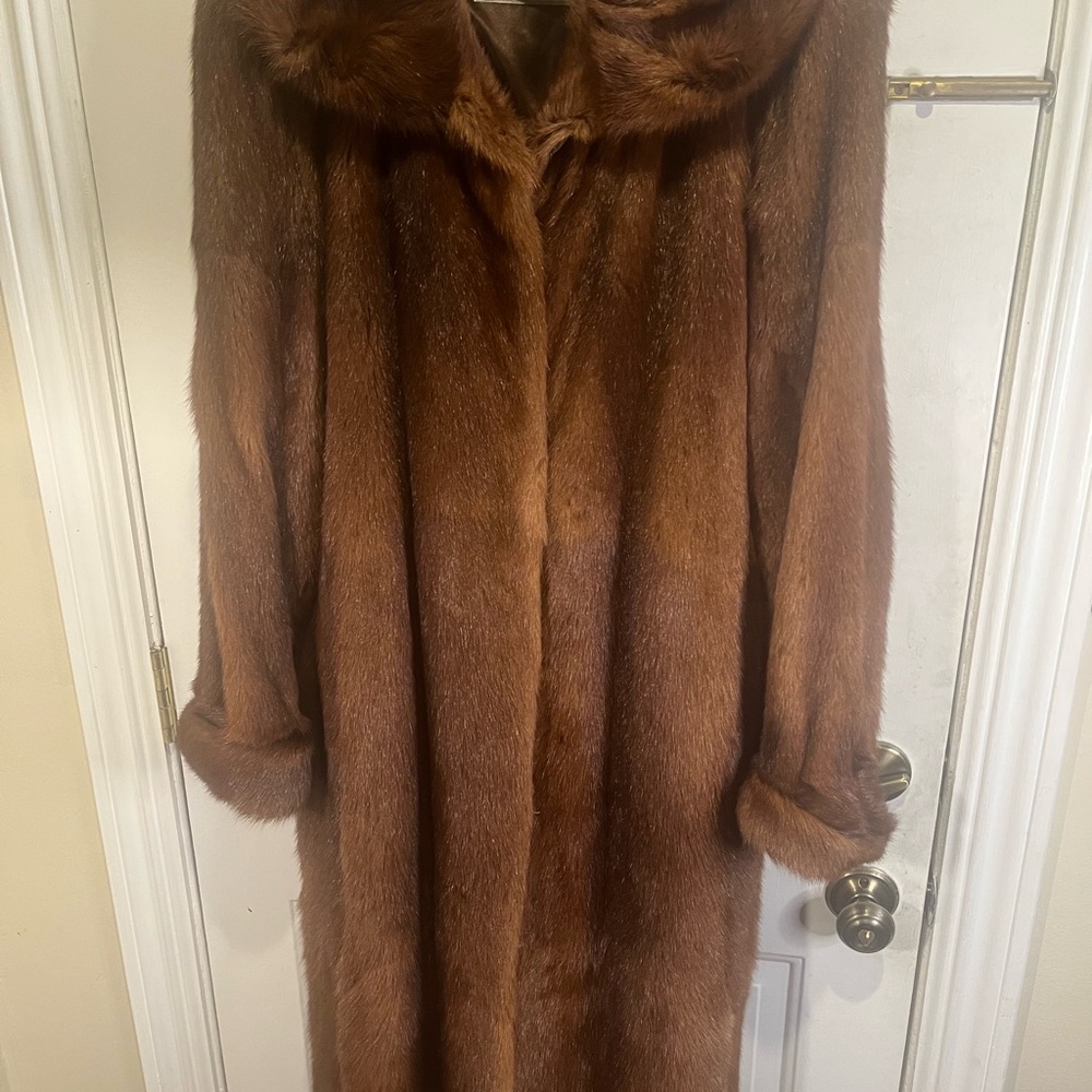 Luxurious Brown Fur Coat
